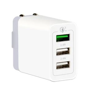 QC3.0 USB hleðslutæki fyrir iPhone Samsung farsíma