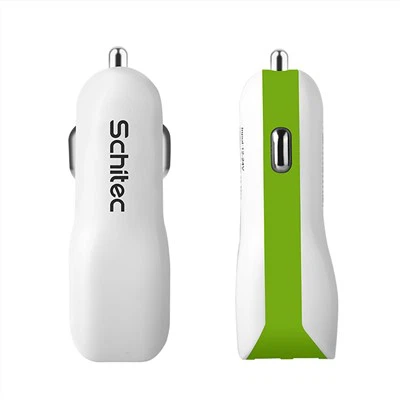 2 tengi USB tengi fyrir bílahleðslutæki