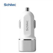 Færanleg 2 tengi USB hleðslutæki fyrir snjallsíma